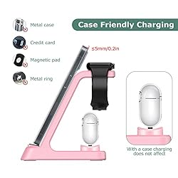 DDUAN Wireless Charging Station, 3 in 1 Fast