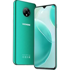 Mobile-Phones-DOOGEE-X95-Pro-2021-4G-Smartphone-SIM-Free-Phones-Unlocked-4GB-RAM-32GB-ROM-Quad-Core-652-inch-Full-Screen-4350mAh-Android-10-13MP-5MP-Triple-Camera-BT50-Face-ID-Green DOOGEE X95 Pro Mobile Phones SIM Free Unlocked, 4GB RAM 32GB ROM, 6.52'' HD+ Display, 4350mAh Big Battery, 13MP Triple…