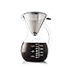 Apace Living Pour Over Coffee Maker Set w/Coffee Scoop and Cork Lid - Elegant Coffee Dripper Pot w/Glass Carafe & Permanent Stainless Steel Filter (1000 ml / 34 oz)