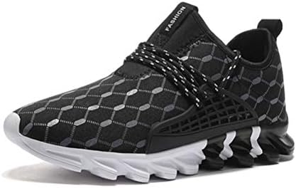 Men's Running Shoe Basketball Elastic Blade Sole Sports Shoe Outdoor Breathable Wear-Resistant