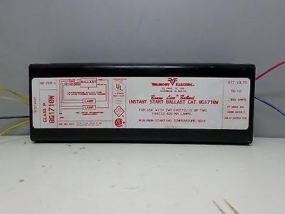 Valmont Electric 8G1710W 8G1710Wf Instant Start Ballast for (2) F40T12 F48T12