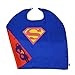 amasky Superhero Costume, Dress up Costumes Set of Superhero Satin Capes with Felt Masks for Kids ((4 in Pack))