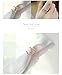 KOREA-JIAEN Branch Ring S925 Sterling Silver Plated Base 5A Level CZ Adjustable Ring (Rose gold)