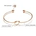 Chicnow Bridesmaid Gifts Bangle Bracelets for Women Set of 10