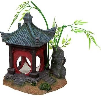 Amazon Com Petco Asian Gazebo Aquatic Decor Aquarium Decor