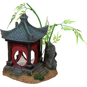 Petco Asian Gazebo Aquatic Decor Amazon Co Uk Pet Supplies