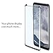 Homy Compatible UHD Screen Protector for Samsung Galaxy S9 PLUS 6.2 inch [2-Pack] - Free Back Cover & Camera Lens Cover. Made of Full 3D Curved 9H Japanese Tempered Glass.
