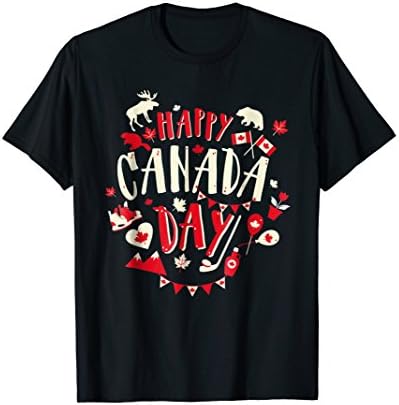 Canada Day Shirt - Happy Canada Day Tshirt