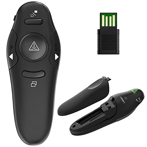 Presentation Clicker for PowerPoint Presentation Remote, RF 2.4GHz