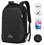 Bronze Times(TM) Laptop Backpack, Mens Slim Business Travel Computer Bag Fits UNDER 17