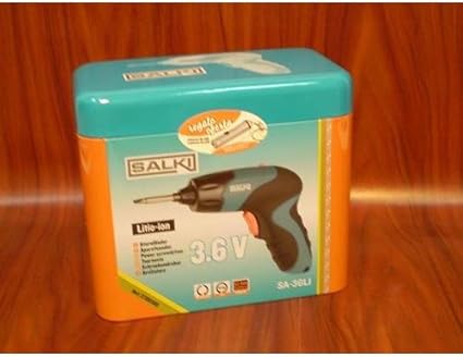 Comersimu - Atornillador Salki 3.6V Lit.2700360: Amazon.es: Bricolaje y herramientas