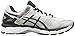 ASICS Men's Gel Kayano 22 Running Shoe, Silver/Black/Gold, 9 M US
