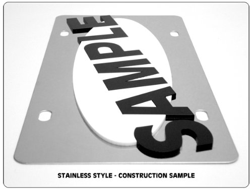 Eurosport Daytona ® - LSN License Plate With Skier Logo