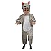 Dress Up America Wolf Costume For Kids - Big Bad Wolf Costume For Boys and Girls - Great Halloween Costume (Toddler 2)
