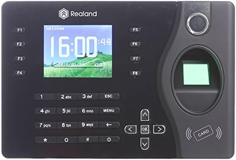 Realand Biometric Fingerprint FP&ID RFID Card Employee Time Attendance Clock USB CLIENT TCP/IP