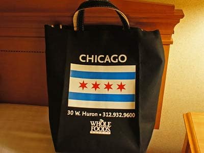 Amazon Whole Foods Marketホールフーズマーケット2wayキャンバスエコバッグシカゴ限定chicagoゴールドコーストgold Coast アニメ 萌えグッズ 通販