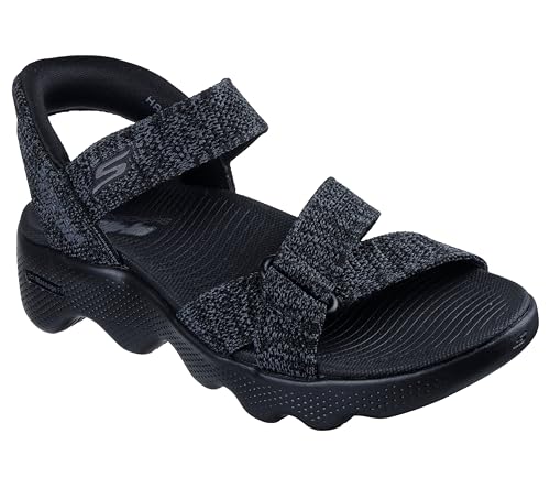 Skechers Women's On-The-Go Massage Fit Sandal Hands Free Slip-ins - Heather, Bl…
