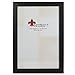 Lawrence Frames 34382 Black Wood Classic 8x12 Picture Frame