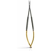 Premium German Stainless Castroviejo Micro Scissors Straight Tc 6 inch Dental instruments Cynamed