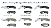 Western Active Honey Badger Medium Pocket Knife EDC Drop Point Folding Utility Knife 3.2