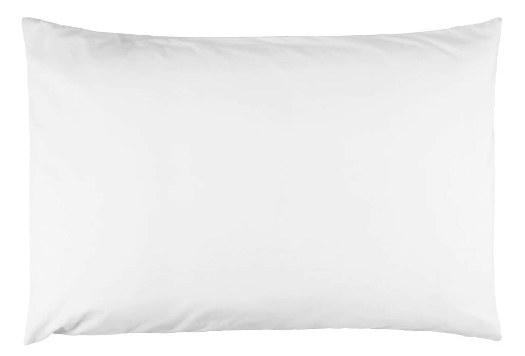 COMFORTNIGHTS, Flame Retardant Bed Linen Housewife Pillowcase Pair (White), certified to BS7175 Ignition Source 5+7, also known as Crib 7 or FR Source 7.