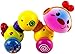 WolVol Musical Press and Crawl Baby Activity Toy - Rolling Rattle Worm w/Lights & Music - Fine Motor Skills & Fun Learning Crawler for Babies & Kids - Safe and Tested Toy for Toddlers