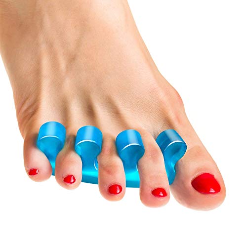 Toe Separators and Toe Straightener Restore Toes to Their Original Shape Gel Toe Stretcher Toe Spacers for Women and Men Hammer Toes Bunion Corrector Relaxing Toes - Thumbnail 4
