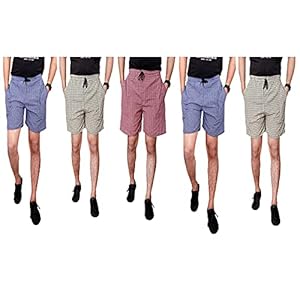 Goggian Men’s Cotton Boxers (Pack of 5)