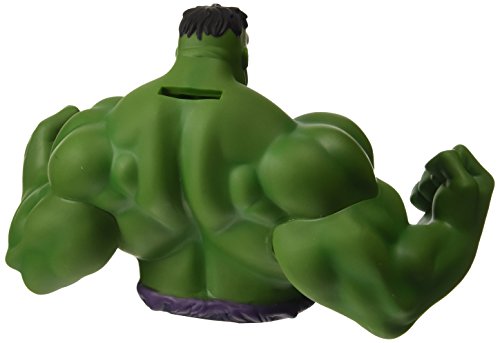 Marvel Hulk Bust Bank - Green Action Figure - //coolthings.us