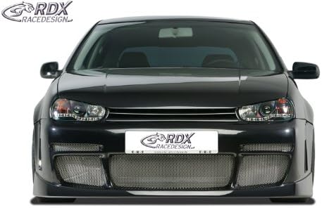 RDX Racedesign Bonnet extension compatible with Volkswagen Golf IV 1997-2004 + integrated bonnet insert (Metal) - Image 4