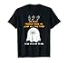 Boo Ghost ASL Funny Halloween T-Shirt sign language