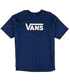 Vans Mens Classic Logo Graphic T-Shirt bluegray XL