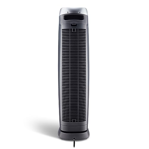 GermGuardian 5-In-1 HEPA Air Purifier for Home, Large Rooms Up To 915 Sq. Ft. with HEPA Pet Air Filter, UV-C Light & Odor Reduction, AC5250PT, 28