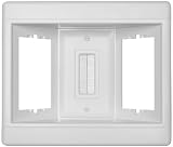 Legrand - Pass & Seymour TV3LVKITWCC2 Recessed Television Box Three Gang Low Voltage Kit Easy Installation