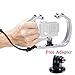 Sevenoak SK-GHA6 Aluminum Underwater Video Cage Diving Rig Micro Film kit Stabilizer & Cold Shoe Mount Wrist Strap for GoPro Hero3 3+ 4 5 6 SJCAM SJ4000 Action Camera Swimming Surfing Travel Holiday