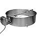 onlyfire 18-1/2 Inch Charcoal Kettle Rotisserie Ring Kit for Weber Jumbo Joe Portable Grill and All 18-1/2-inch Charcoal Kettle Grills, Stainless Steel
