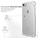 iPhone 7 Case : FOGEEK Advanced Shock-absorbent Scratch-resistant Cover Case with Transparent Hard PC Back Plate and Flexible TPU Gel Bumper for Apple iPhone 7 4.7
