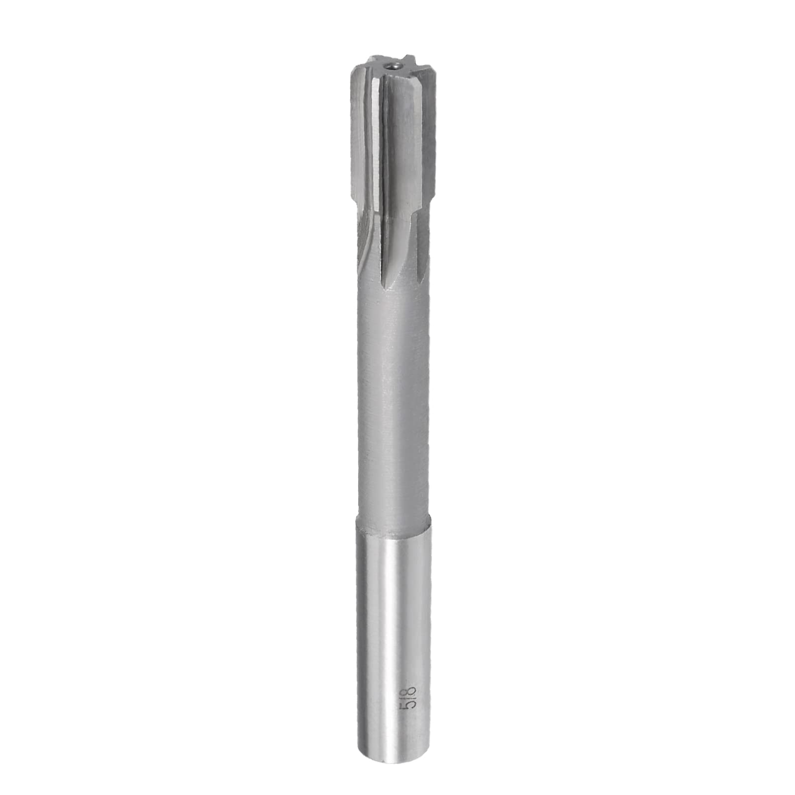 CoCud Chucking Reamers, 5/8" Cutting Dia H7, High Speed Steel Straight Flute Milling Cutter - (Applications: for Lathe Drilling Machine), 1-Piece