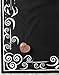 Tarot Cloth for Any Tarot Cards: Wind, Fire, Earth, Water, Large 24 Inches x 24 Inches, Black, Velvet