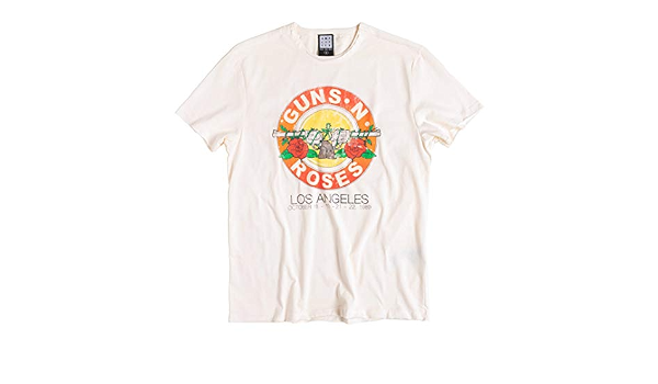 Amplified Vintage White Guns N Roses LA 