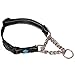 Max and Neo Stainless Steel Chain Martingale Collar - We Donate a Collar to a Dog Rescue for Every Collar Sold (Medium, Black)