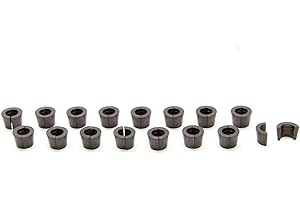 PAC RACING SPRINGS PAC-L8035-16 Valve Lock - 8 Degree - 11/32 in Valve Stem - Standard Height - Steel - Black Oxide - Set of 