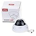 Dahua 6MP PoE IP Security Camera 6 Megapixels Super HD 3072x2048 Outdoor Surveillance Camera Dome IPC-HDBW4631R-S 2.8mm Lens with SD Card Slot IK10 IP67 Weatherproof ONVIF