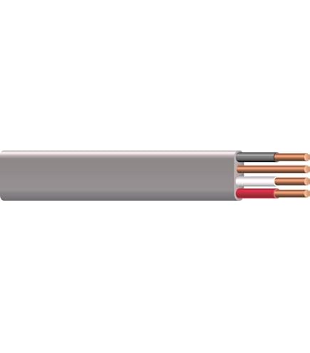75' 8/3 UF-B Copper Underground Feeder Cable – Direct Burial 600V (Nassau) - View #4