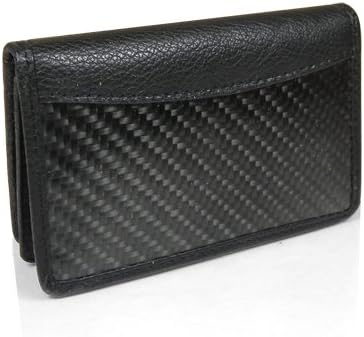 Genuine Black Carbon Fiber Credit Card Wallet
