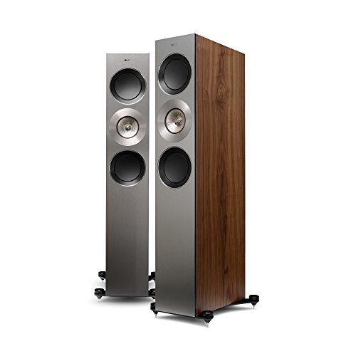 KEF Reference 3 Floorstanding Loudspeaker Satin Walnut (Pair) in