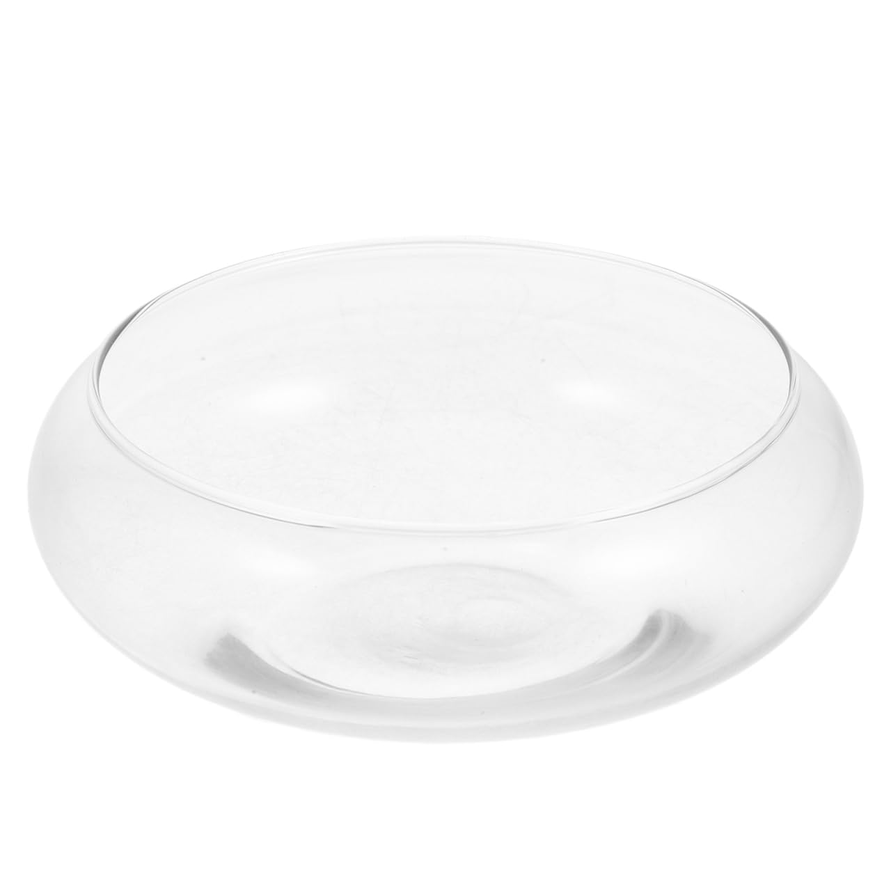 Alipis Glass Fish Bowl 6-Inch Round Clear Bubble Vase for Succulents Hydroponic Planter Terrarium with Transparent Design for Home Wedding Table Decor