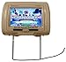 Rockville RTSVD961-BG 9” Beige Touchscreen Dual DVD/HDMI Car Headrest Monitors