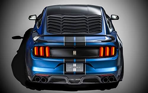 Opall Rear Side Window Scoop Louvers fits for Mustang 