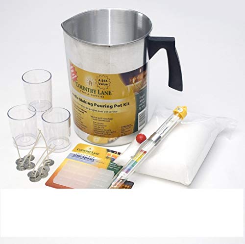 Country Lane CLN90016KIT Pouring Pot Kit Candle Making
